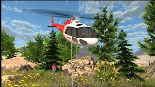 Helcopter Rescue Simulator: Hill Rescue #gameplay screenshot 3