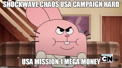 C&C Shockwave Chaos Walkthrough Hard : USA Campaign Mission 1