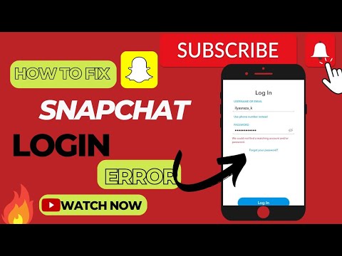 How to fix Snapchat login error(permanently,2022)