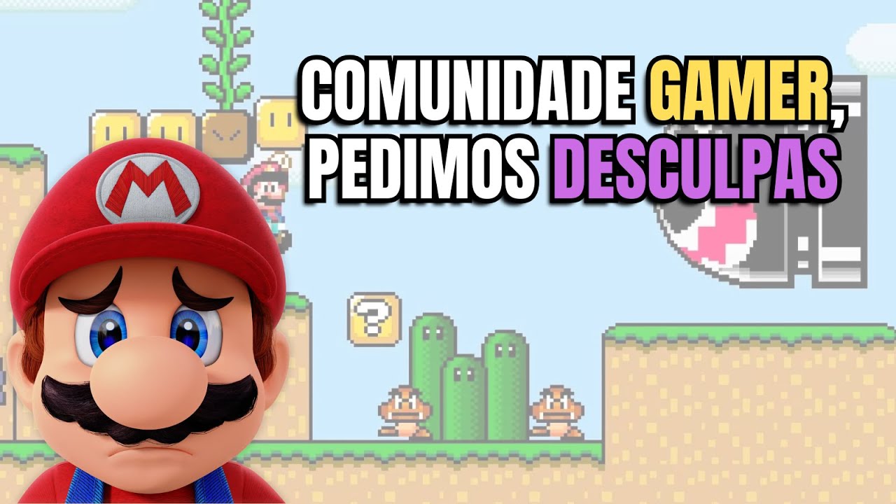 COMUNIDADE Gamer, Pedimos DESCULPAS! 