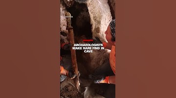 Archaeologists make rare find in cave