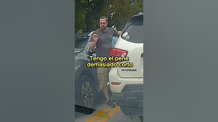 Estos dos conductores cortaron el tráfico porque les apetecía charlar