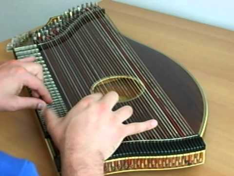 Zither Spielen Zither Spielen