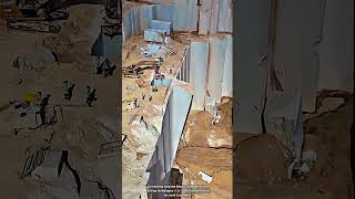 Bench Quarrying: Extraction of Giant Natural Stone Slab Block