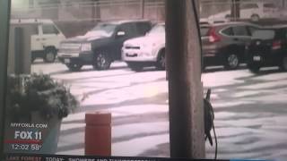 Snow in Huntington Beach California !! 3/2/2015