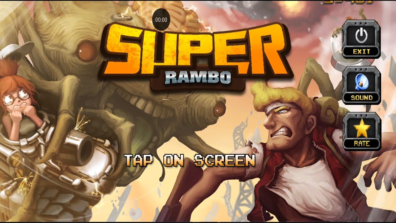 Super Rambo Classic Full Gameplay Level 1/6 Knight Soldiers