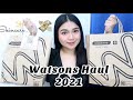 WATSONS HAUL 2021✨ New found skincare , freebies etc..