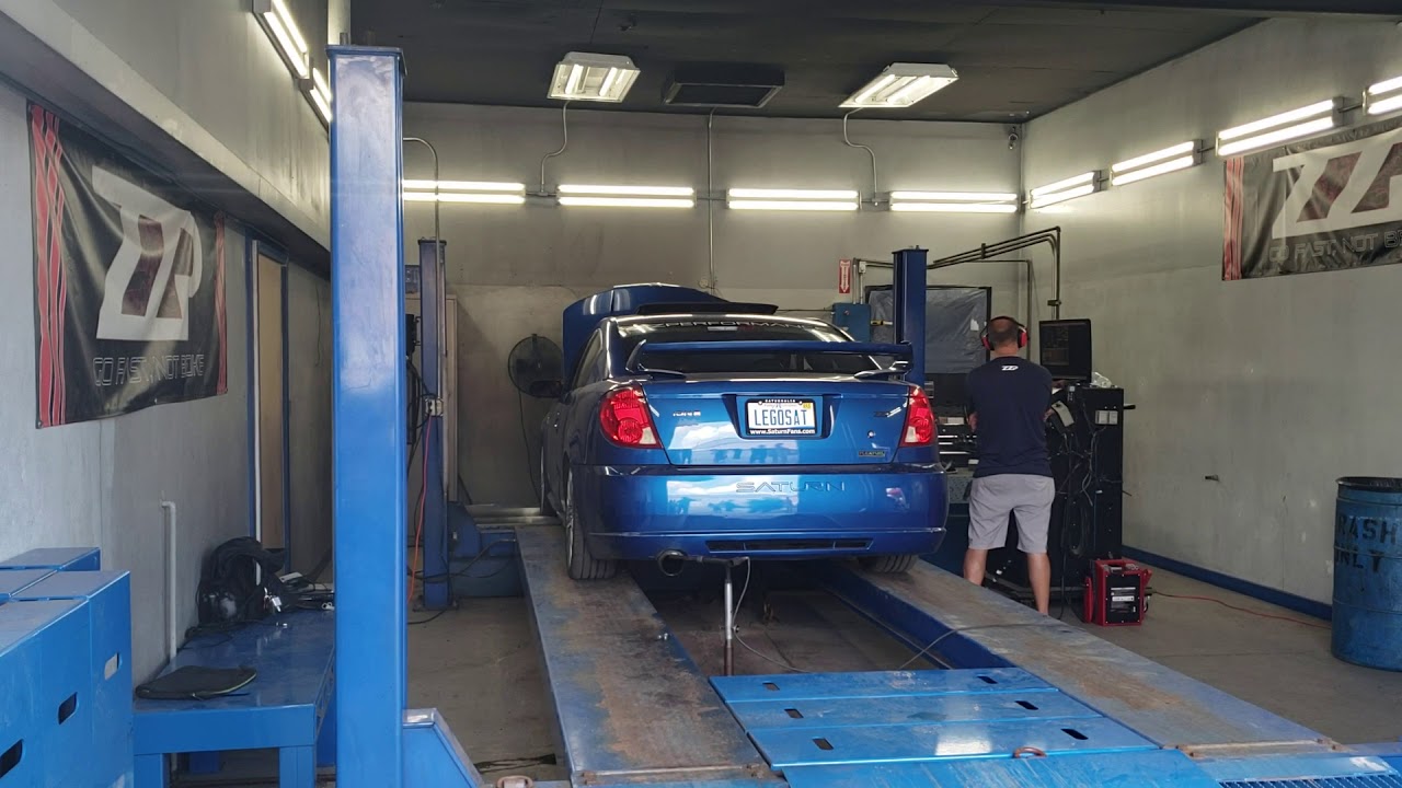 2004 Ion Redline Dyno run 282whp ZZP Ecotec Dyno Day