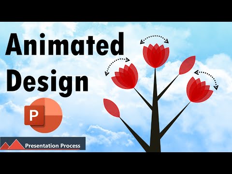 Beautiful Animated Infographic in PowerPoint [Advanced Blossom Effect]