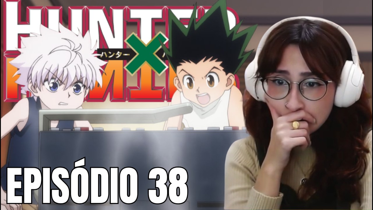 ELES TEM UM VIDEOGAME? l React de Hunter X Hunter (EPISÓDIO 38)