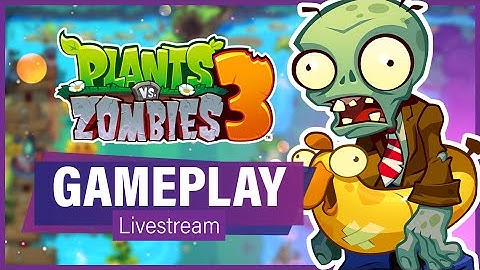 PLANTS VS ZOMBIES 3 BETA GAMEPLAY: New PvZ3 2021 Walkthrough | Plants vs Zombies 3 First Impressions