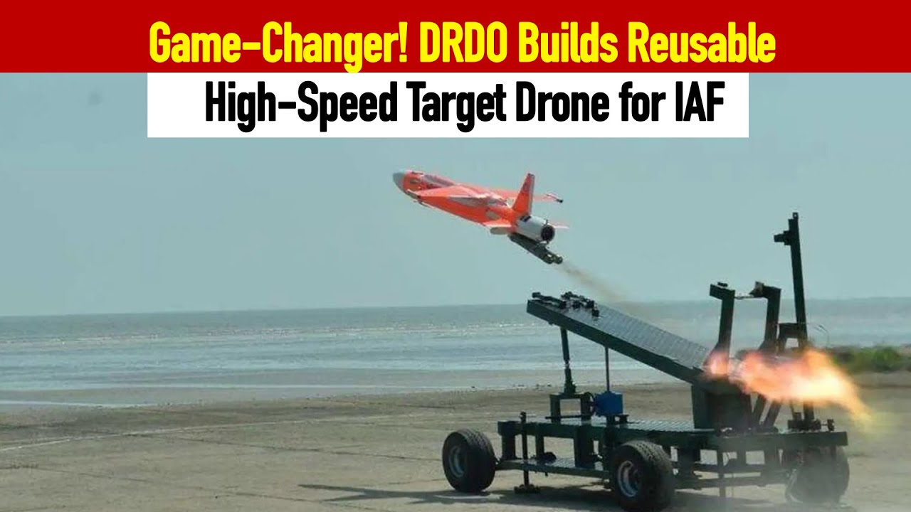 Game-Changer! DRDO Builds Reusable High-Speed Target Drone for IAF