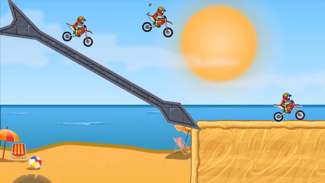 Moto X3M Bike Racing Games - Gameplay Walkthrough (iOS, Android) - YouTube