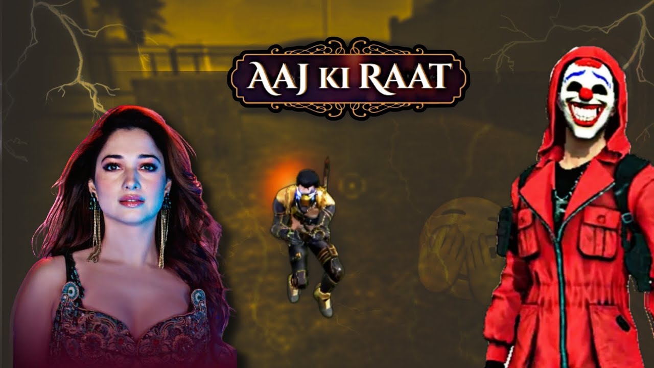 Aaj Ki Raat-Free Fire Beat Sync || Free Fire Edit || Free Fire India Song Edit