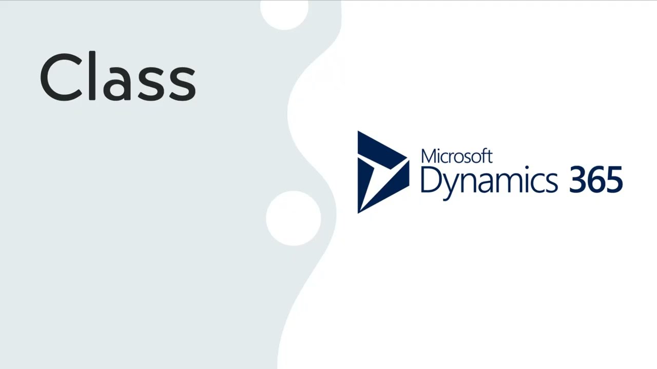 #13 Class : D365 F&O