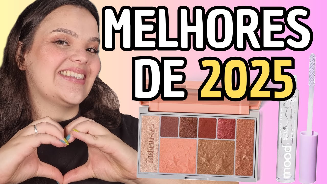 Os MELHORES produtos de maquiagem de 2025