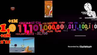 Binary 0 to 1 Billion With Sound Effects and Voices!