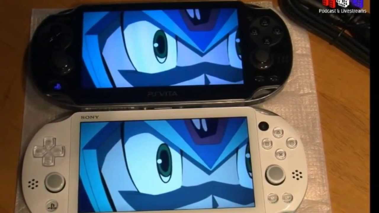 Ps Vita 1000 Vs Ps Vita 2000 Youtube