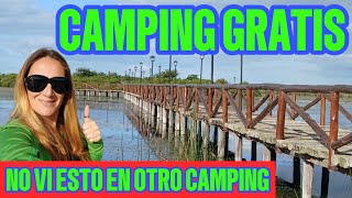 ⛺️ UN CAMPING GRATIS que LO TIENE TODO 🏖️ LAGUNA 🛶 MUELLE 🐶 PET FRIENDLY 🦆RESERVA NATURAL