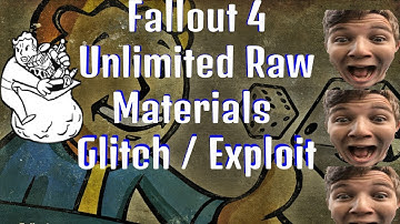 Fallout 4 | Unlimited Raw Materials Glitch | Duplication Glitch Tutorial
