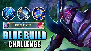 FULL BLUE BUILD CHALLENGE SUBSCRIBER!! ZHASK TOP GLOBAL BEST BUILD EMBLEM 2024 GAMEPLAY MLBB ZHASK