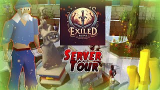 This server is OVERLOADED WITH CUSTOM CONTENT - EXILED RSPS (1 kc pet?!) - Server tour+ GIVEAWAY