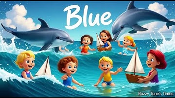 Rainbow Party With Buzzy Tune’s | Learn Colors for Kids | Fun Educational Song