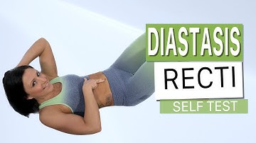 How To Check For DIASTASIS RECTI? | Ab Separation Self Check
