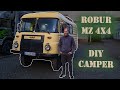ROBUR MZ 4x4 ROOMTOUR | DDR Kastenwagen als DIY Wohnmobil