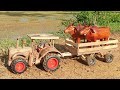 How To Make Mini Tractor From Wood - DIY Wooden Tractor