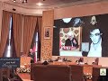 حفل تكريم الشاعر محمد بنيس من طرف أكاديمية المملكة المغربية لمناسبة اليوم العالمي للشعر