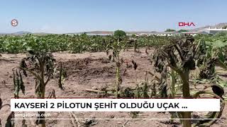 KAYSERİ 2 pilotun şehit olduğu uçak kazasının yeni görüntüleri ortaya çıktı (VİDEO EKLENDİ)