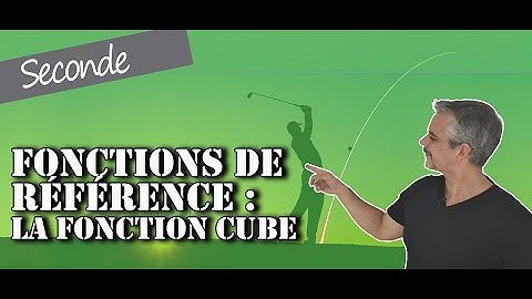 Fonctions de référence - Fonction Cube