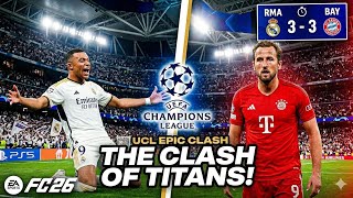Real Madrid vs. Bayern München | UEFA Champions League Epic Showdown Full Match | EAFC 26 PS5™[4K60] screenshot 5