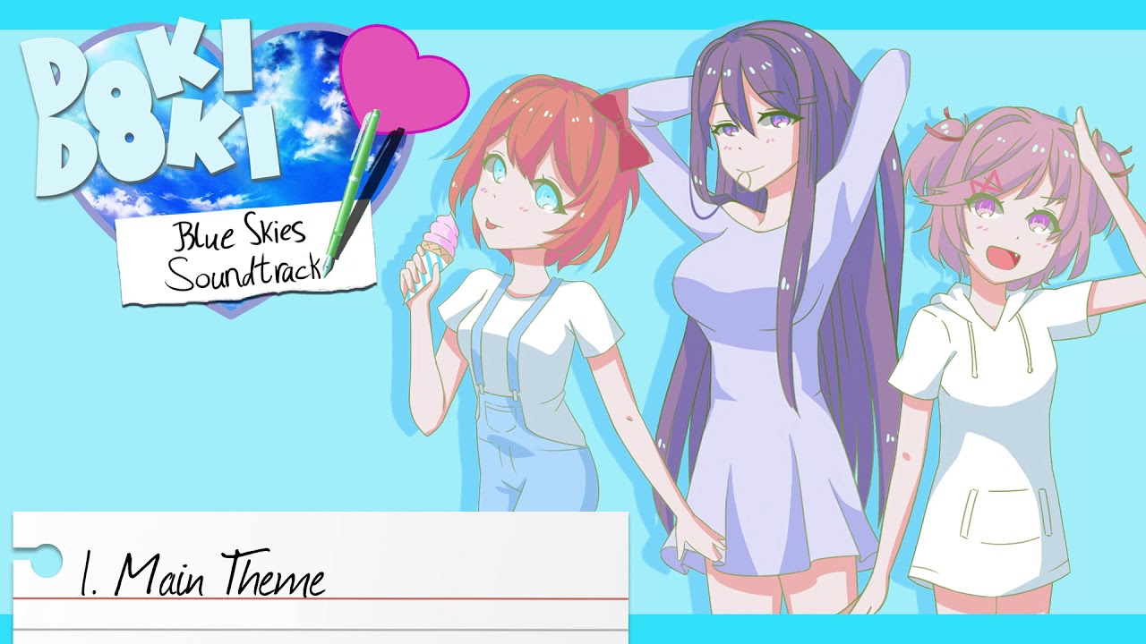 doki doki literature club blue skies｜Pesquisa do TikTok