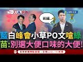 藍白峰會與倒閣議題