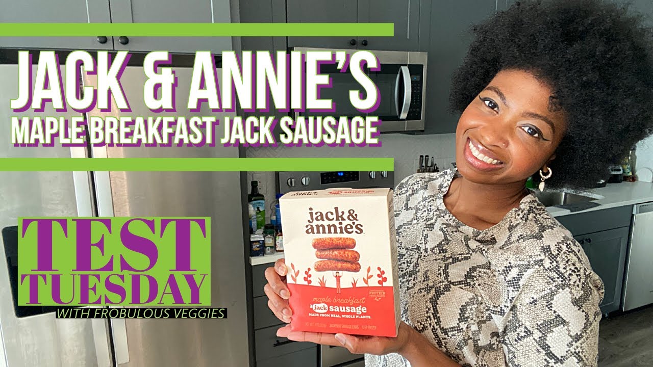 jack & annie’s Breakfast Sausage Review YouTube