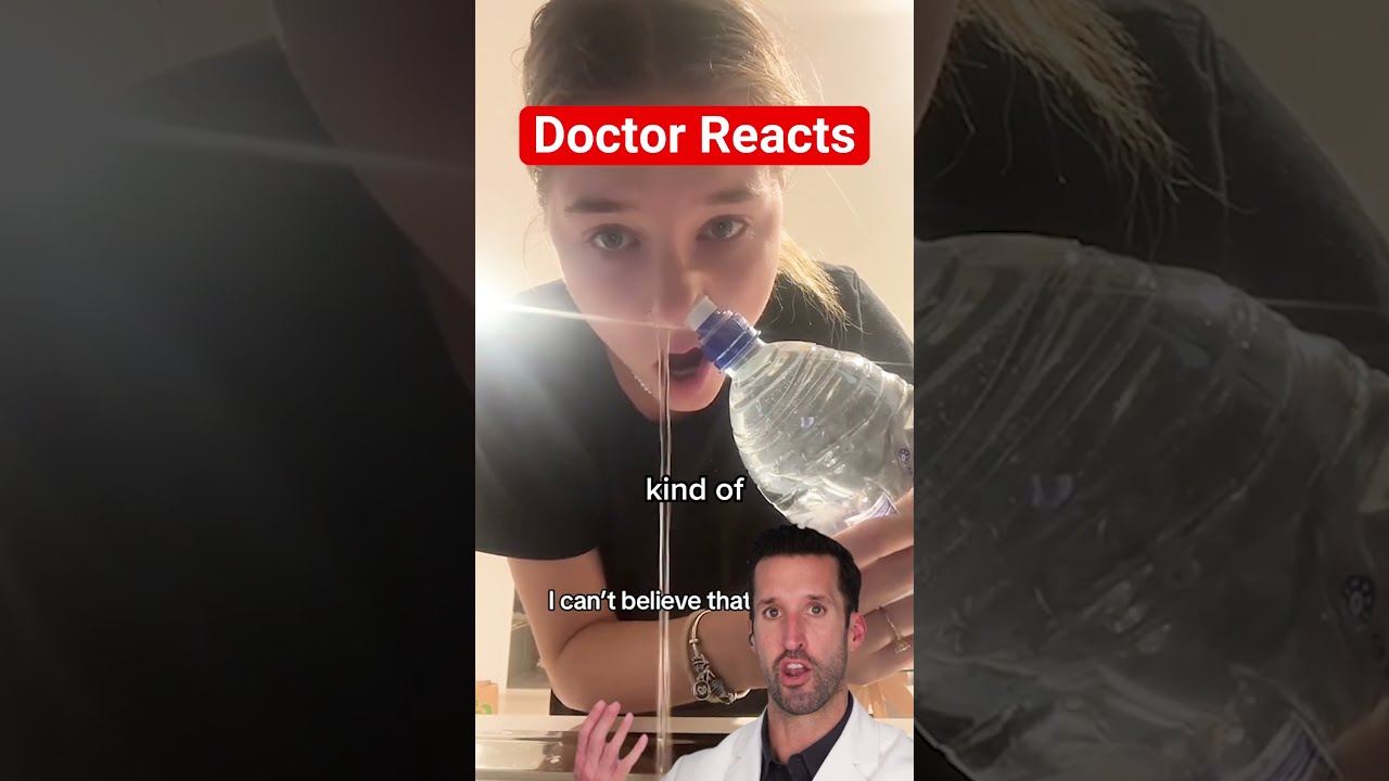 ER Doctor REACTS To Satisfying Nasal Rinse