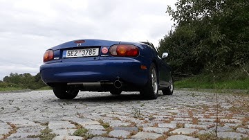 Mazda MX-5 Cobalt exhaust (only rear part)