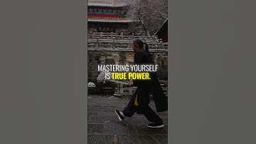 Mastering Yourself is True Power