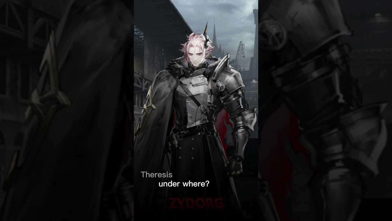 Kal'tsit made Theresis say under where 😁