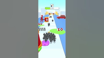 Tiny Run 3D gameplay walkthrough (261) #shorts