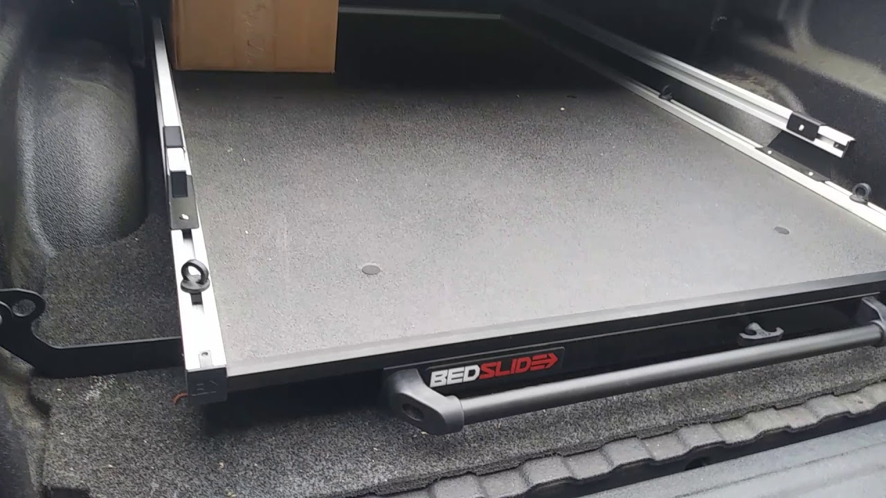 Chevrolet Silverado 1500 Bed Slide Out Tray YouTube