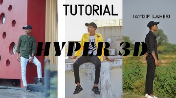 HYPER 3D STEREOSCOPIC TUTORAL IN HINDI || ADOBE PRIMER PRO