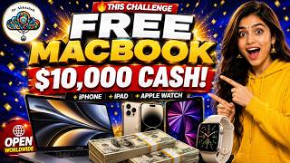 This Challenge Is Giving Away MacBooks, iPhones & $10,000 Cash! FOR FREE screenshot 5