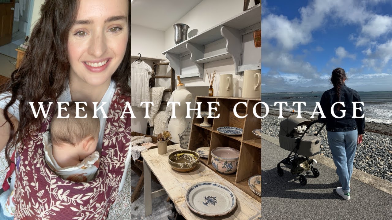 WEEKLY VLOG 🌊  daily mum life & antique shopping at our new cottage