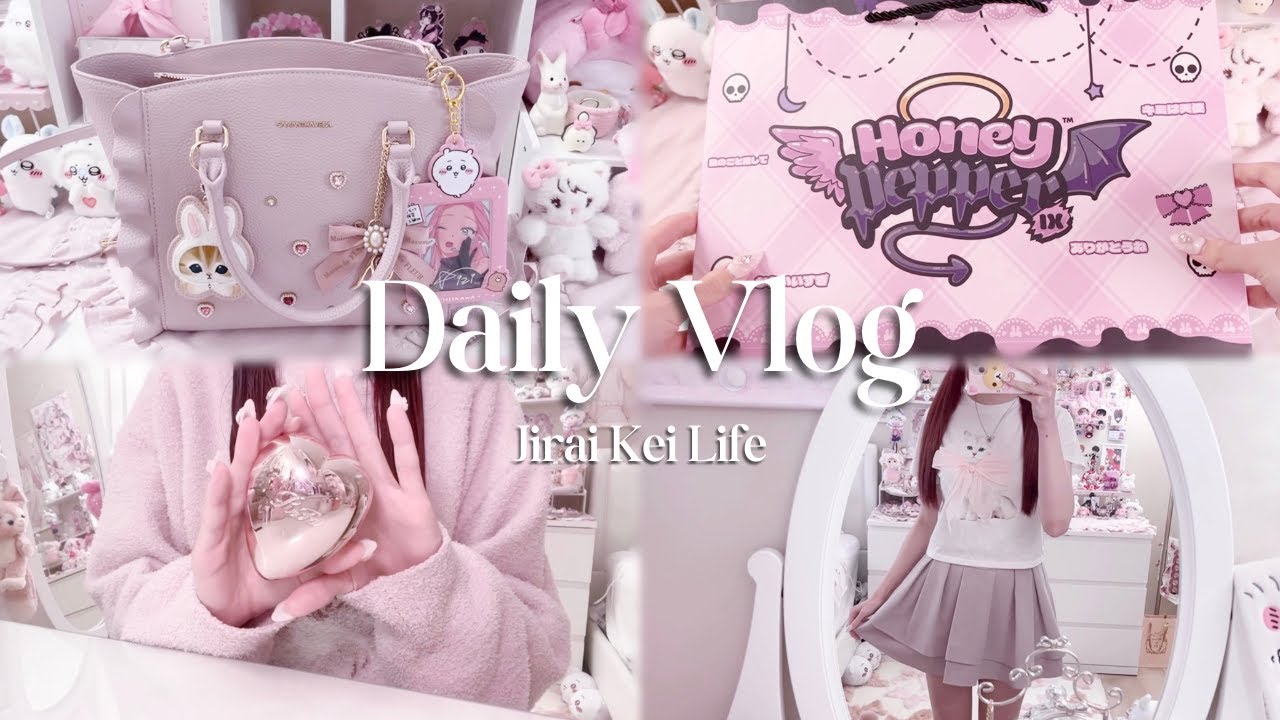 [vlog] 2 day cozy weekend~ unboxings, nyc day trip, grwm, cooking | pink & girly aesthetic