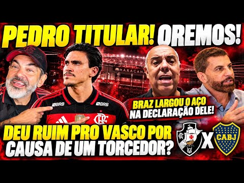 JUSTIÇA SUSPENDE AÇÃO DO VASCO PELO MARACA! PEDRINHO SE CONTRADIZ E BRAZ DETONA! OREM! PEDRO TITULAR