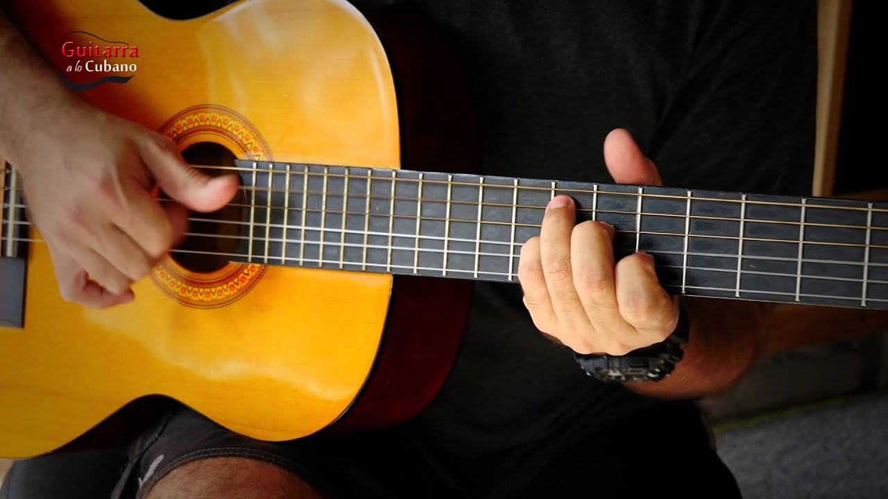Cómo tocar este circulo armónico - Guitarra a lo cubano - Oscar Huerta