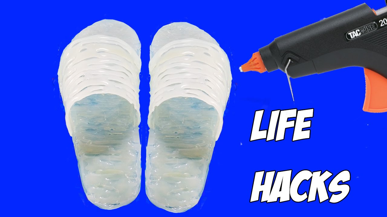 3 fantastic things can be made with hot glue gun - life hacks - YouTube.